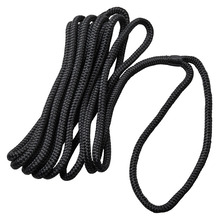 Fortøjningsline sort Ø12 mm x 6 meter